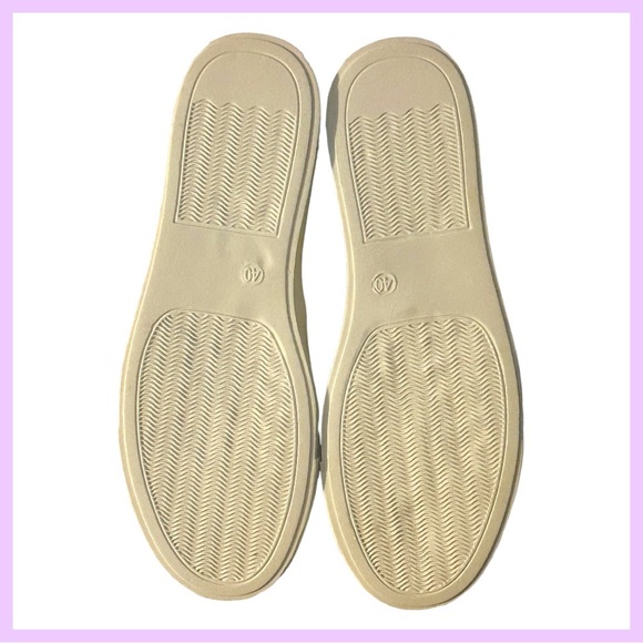 🆕PINK SLIP-ON SHOES WITH A WHITE SOLE! SIZE=8.5 US - Picture 6 of 16